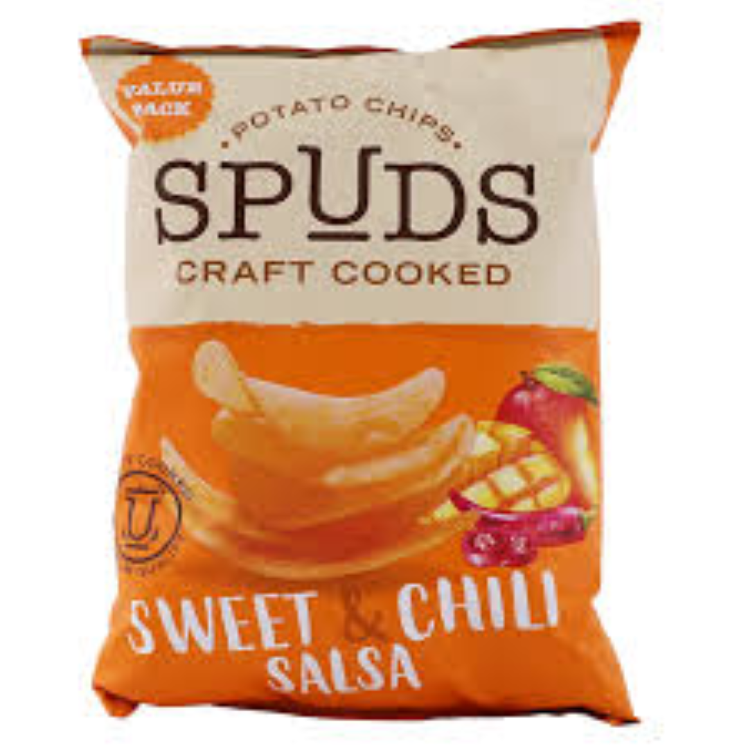 SPUDS SWEET N CHILLI SALSA 105G